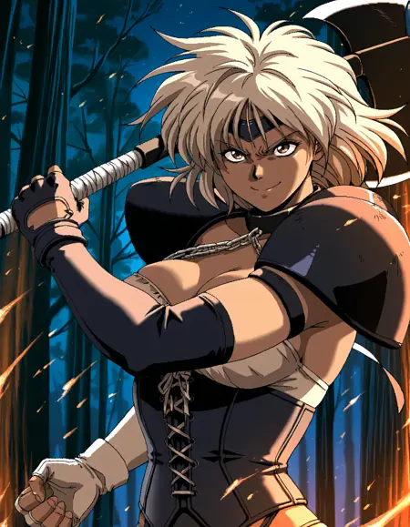 Nana Eiyuu Monogatari 1+2 七英雄物語 / Characters and PC98 retro fantasy style