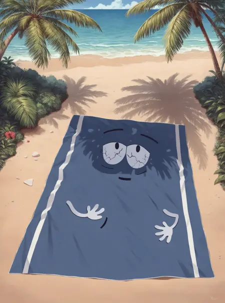 High 'n Dry Towelie Beach Towel | South Park |  PONY XL