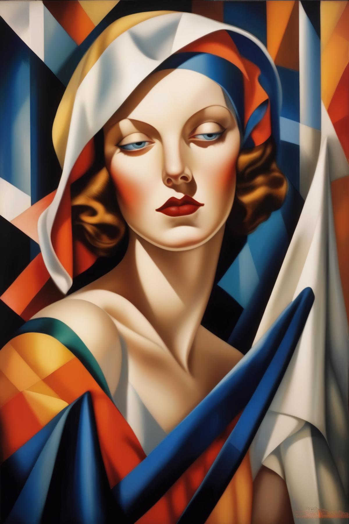 Lora:Tamara De Lempicka Style:1Tamara De Lempicka Style - A vision of ...