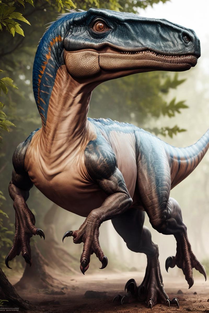 [Experimental] Velociraptor (Dinosaur) image by CitronLegacy