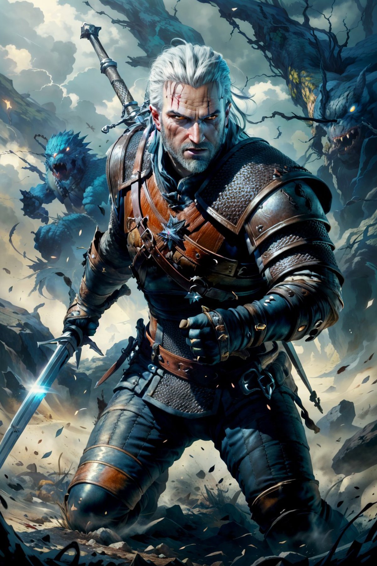 Geralt of Rivia  |  The Witcher 3 : Wild Hunt image by soul3142