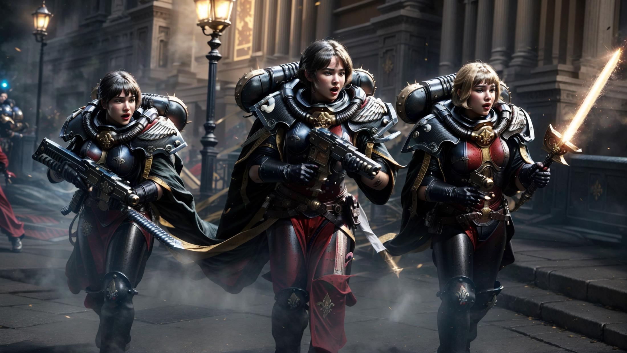 Adepta Sororitas, the Daughters of the Emperor image by HC94