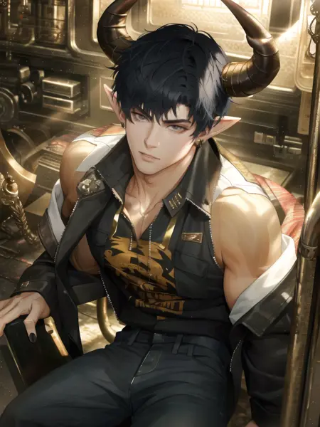 光与夜之恋画风-Light and Night style