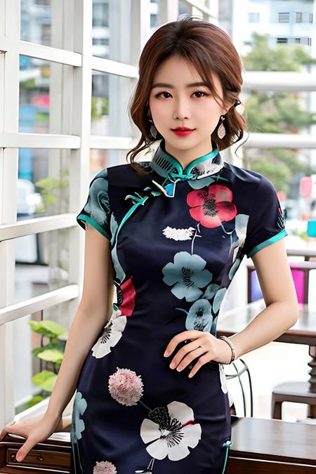 Ao Yem - Vietnamese Dress - AIEasyPic