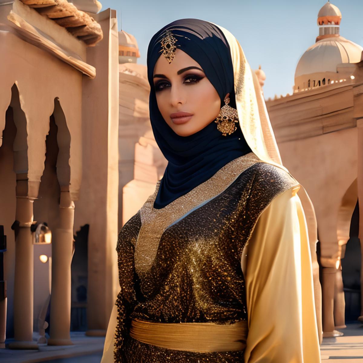 Arabian Clothes and Armor - v1.0 | Stable Diffusion LoRA | Civitai