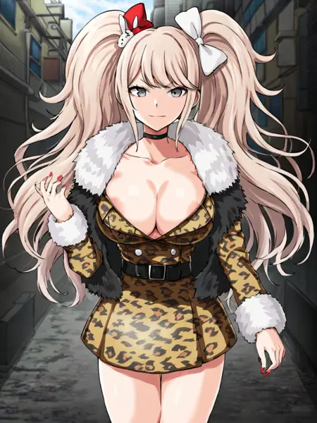 Enoshima Junko - Leopard Outfit
