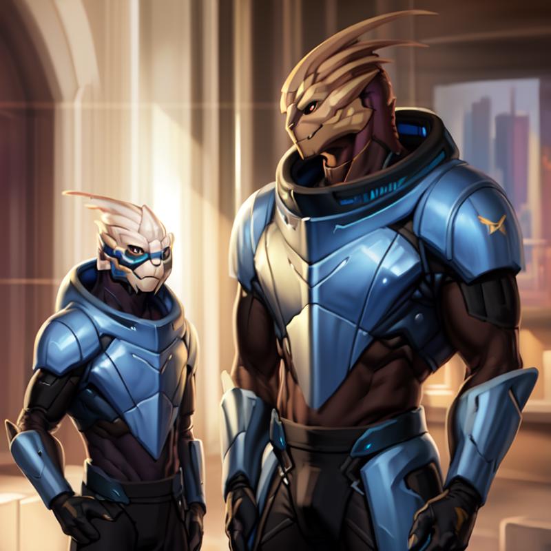 Turian (Mass Effect) image by notagaylizard