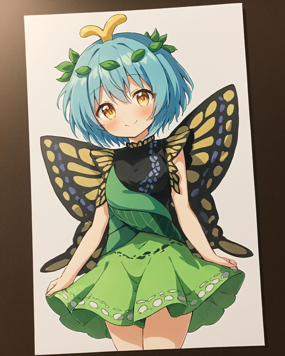 XL | touhou|东方 projcet 爱塔妮缇拉尔瓦/エタニティラルバ/Eternity Larva image by kitarz