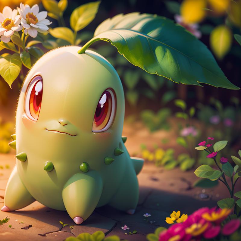 Chikorita (Pokemon) (Pokedex #0152) image by CitronLegacy