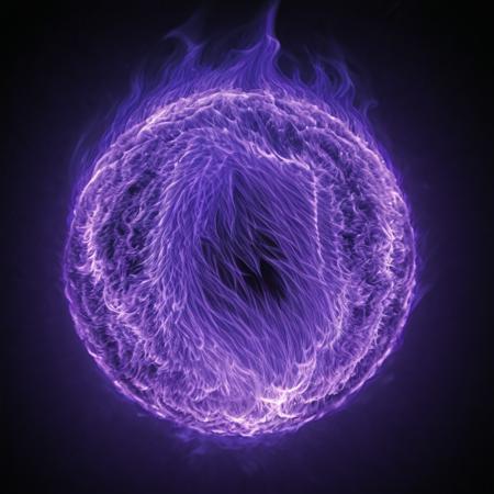 a small sphere of purple flames
 <lora:- SDXL - vanta-black_contrast_V3.0:0.1>, <lora:sss:1>, <lora:add-detail-xl:0.7>, <lora:fractal-art.v1:0.3>,  <lora:detailer-xl:2>,