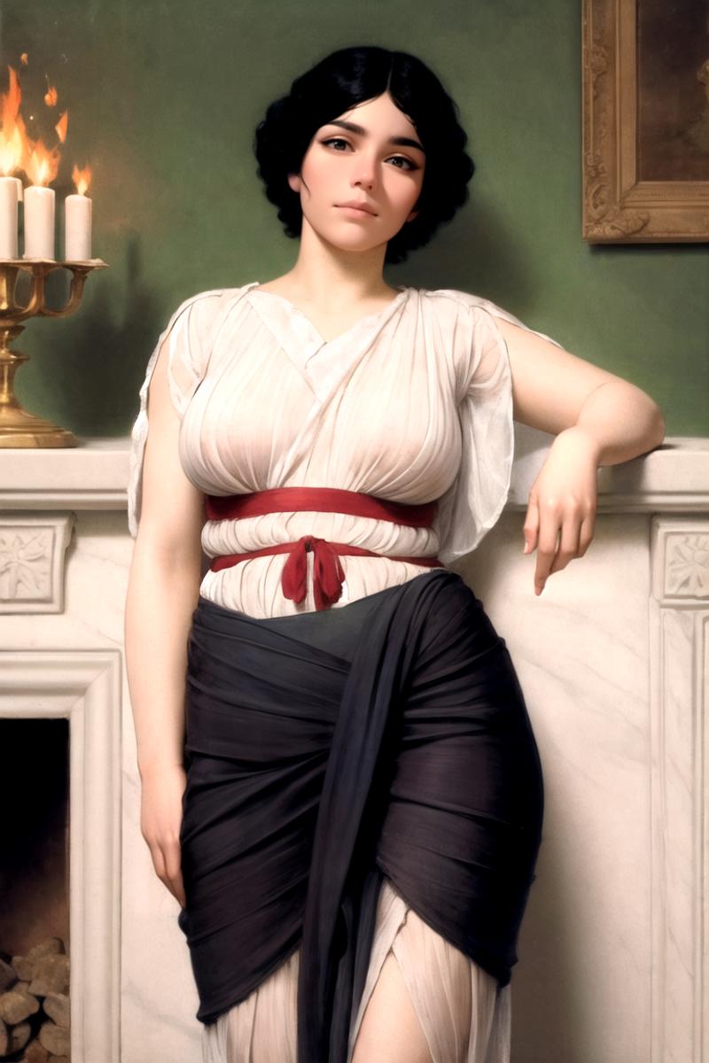 🎨John William Godward Inspired LoRA (Neo-Classical Artstyle) | ownwaifu image by ownwaifu