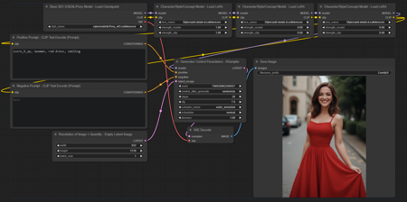 ComfyUI Basic Image/Hi-Res Fix Generation Workflows for Tech 