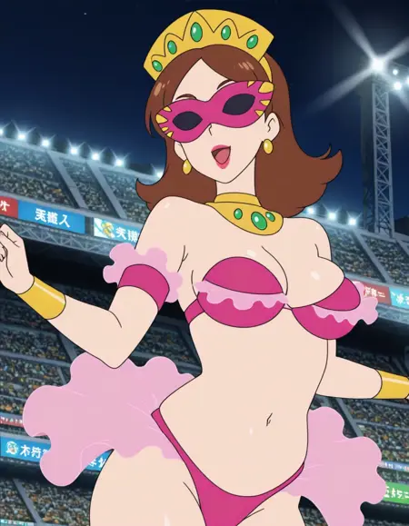 サンバダンサーの女性A Samba dancer woman A /クレヨンしんちゃん 伝説を呼ぶ 踊れ!アミーゴ!  Crayon Shin-chan: The Legend Called: Dance! Amigo!  - Illustrious