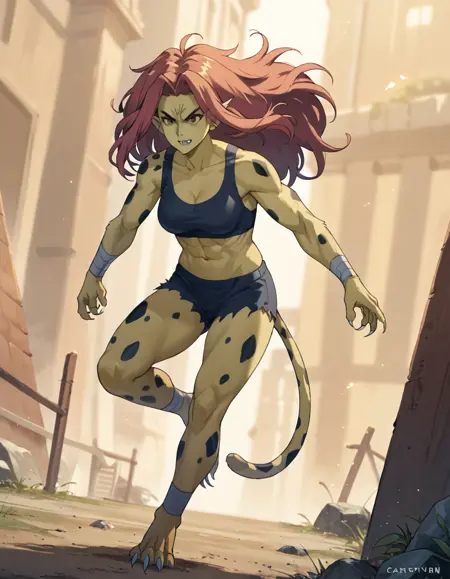 Catwoman: Hunted - Cheetah