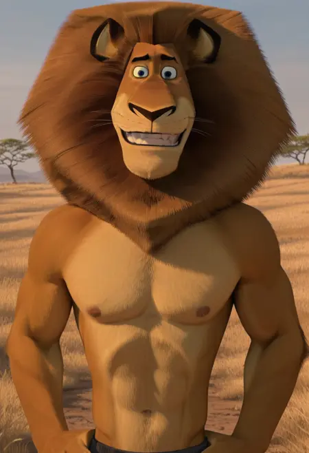 Alex (Madagascar) [Pony & Illustrious]