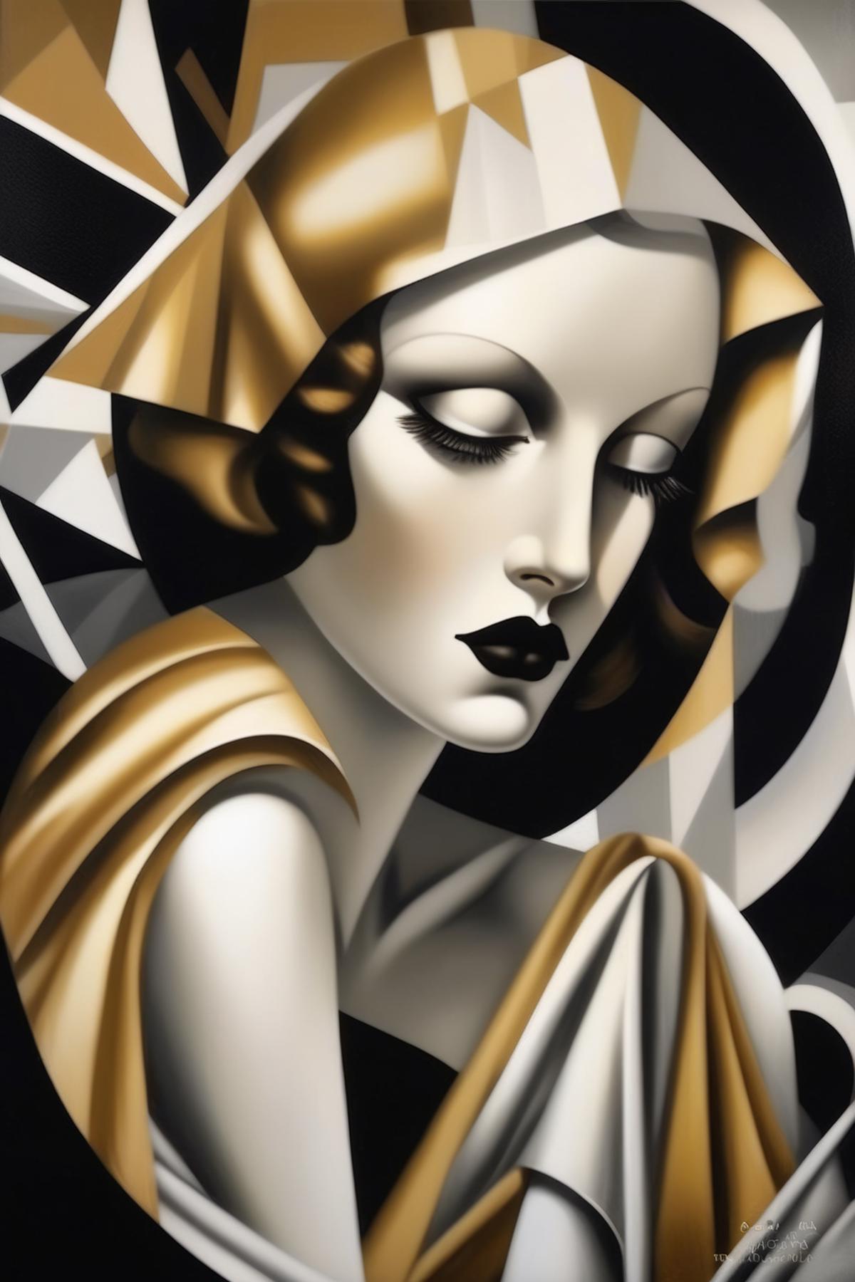 Tamara De Lempicka Style image by Kappa_Neuro