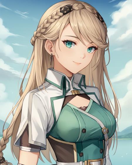 <lora:TrailsThroughDaybreak-Playable:0.9>, Agnes Claudel, blonde hair, long hair, blue eyes, large breasts, hair ornament, beret, white coat, turtleneck dress, necklace, belt, pink skirt, pantyhose, brown boots, thigh boots, <lora:TrailsThroughDaybreak-Playable:0.9>, agnesuniform, blonde hair, long hair, low-tied long hair, hair ornament, blue eyes, large breasts, green school uniform, red necktie, black pleated skirt, black thighhighs, brown loafers, <lora:TrailsThroughDaybreak-Playable:0.9>, agnesnocoat, blonde hair, long hair, low-tied long hair, hair ornament, blue eyes, large breasts, pink turtleneck dress, necklace,  pantyhose, brown thigh boots, <lora:TrailsThroughDaybreak-Playable:0.9>, agneskuro2, blonde hair, long hair, low-tied long hair, hair ornament, blue eyes, large breasts, black beret, black neckwear, open grey coat,  grey knee boots,  plaid skirt, red shirt, <lora:TrailsThroughDaybreak-Playable:0.9> Elaine Auclair, aqua eyes, blonde hair, long hair, braid, hair ornament, medium breasts, earrings, green dress, short sleeves, white sleeves, gloves, belt, thighhighs, white thighhigh boots, white boots, high heels, <lora:TrailsThroughDaybreak-Playable:0.9> Elaine Auclair, aqua eyes, blonde hair, long hair, braid, hair ornament, medium breasts, earrings, green coat, green jacket, black shorts, black thighhighs, brown boots, brown pouch, <lora:TrailsThroughDaybreak-Playable:0.9> elainecasual, aqua eyes, blonde hair, long hair, braid, hair ornament, medium breasts, earrings, black shirt, black shorts,  <lora:TrailsThroughDaybreak-Playable:0.9>, ferishrinemaiden, blue eyes, dark blue hair, short hair, small breasts, flat chest, petite, dark skin, red hood, green headband, red top, detached sleeves, red skirt, long skirt, stomach, thighs, red shoes, jewelry, ornate clothing, <lora:TrailsThroughDaybreak-Playable:0.9>, Feri Al-Fayed, blue eyes, blue hair, short hair, dark-skinned female, small breasts,  headband, single earring, pendant, yellow dress, red sash, red scarf, detached sleeves, bracelet, asymmetrical legwear, sandals, <lora:TrailsThroughDaybreak-Playable:0.9>, Fie Claussell, white hair, long hair, green eyes, small breasts, green beret, green corset, white skirt, brown top, bare shoulders, black gloves, elbow gloves,  black boots, thighhigh boots,  <lora:TrailsThroughDaybreak-Playable:0.9>, judithgoldenblood, orange hair, streaked hair, multicolored hair, ponytail, ahoge, aqua eyes, medium breasts, black bodysuit, open clothes, cleavage, bra, black gloves,  <lora:TrailsThroughDaybreak-Playable:0.9>, Nadia Rayne, blue eyes, pink hair, twintails, long hair, very long hair, pink dress, black lace sleeves, white belt, red miniskirt, black boots, black thighhigh boots, green ribbon, green neckwear, <lora:TrailsThroughDaybreak-Playable:0.9>, rennekuro2, yellow eyes, purple hair, long hair, parted bangs, medium breasts, hair ribbon, black coat, white shirt, red pantyhose, black knee boots, short black skirt, frills, black gloves, <lora:TrailsThroughDaybreak-Playable:0.9>, Renne Bright, yellow eyes, purple hair, long hair, parted bangs, medium breasts, hair ribbon, green jacket, blue necktie, black pleated skirt, black pantyhose, black knee boots, laced footwear,  <lora:TrailsThroughDaybreak-Playable:1.0>, Grimcats, twintails, orange hair, large breasts, mask, fake animal ears, black bodysuit, thighhigh boots, high heels, claws, cleavage, <lora:TrailsThroughDaybreak-Playable:0.9>, Shizuna Rem Misurugi, white hair, long hair, hair ornament, blue eyes, medium breasts, white jacket, black bodysuit, ornate bodysuit, black legwear, toeless footwear, <lora:TrailsThroughDaybreak-Playable:0.9>, shizunakuro2, white hair, long hair, hair ornament, blue eyes, medium breasts, blue jacket, blue scarf, black top, white pants, torn pants, black boots, <lora:TrailsThroughDaybreak-Playable:0.9>, risettecasual, yellow eyes, blue hair, long hair, blunt bangs, large breasts, blue shirt, sleeveless shirt, black necktie, white pants, black high heels, <lora:TrailsThroughDaybreak-Playable:0.9>, Risette Twinings, yellow eyes, blue hair, long hair, blunt bangs, large breasts, concierge, metal headpiece, headset, yellow neckerchief, elbow gloves, white gloves, waist apron, garter straps, black thighhighs, white boots, high heels, <lora:TrailsThroughDaybreak-Playable:0.9>, risettecombat, yellow eyes, blue hair, long hair, blunt bangs, large breasts, headband, headphones, black dress, black thighhigh boots, black elbow gloves <lora:TrailsThroughDaybreak-Playable:0.9>, Celis Ortesia, red hair, long hair, aqua eyes, medium breasts, earrings,  jewelry, armored dress, belt, black pantyhose, black boots, knee boots, laced footwear, red gloves, fingerless gloves,  <lora:TrailsThroughDaybreak-Playable:0.9> celisracequeen, red hair, long hair, aqua eyes, small breasts, steel earrings, race queen outfit, thigh boots, shorts, hotpants, short shorts, red sleeves, 