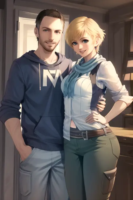 Lucas Baker x Sherry Birkin (Resident Evil)