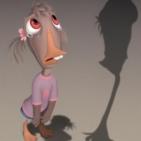 Abby Mallard / Ugly Duckling - Chicken Little movie V1