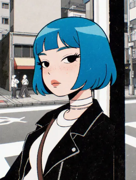 Scott Pilgrim Takes Off art style | Flux.D | Flux Krea