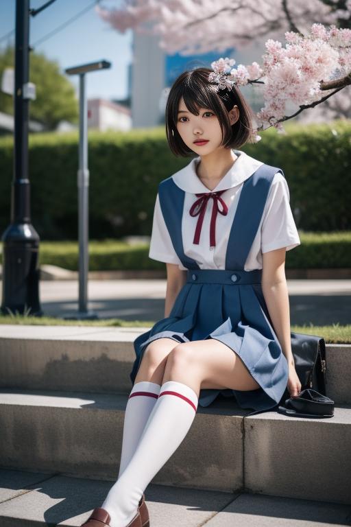 EVA 校服 tokyo-3 middle school uniform image by Thxx