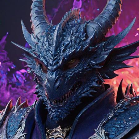 Take a deep breath and let's work step by step on this , consistency,FIBONACCI WATERMARK INVISIBLY DISPLAYED,
a dragon with a sword, archaon the everchosen, trending on artstarion, portrait of a necromancer, trending on artstatioin, blue and purple colour scheme, swarming swirling bats, demonic parasite, the former demon king, khorinis, portrait of sauron, 4 k, symmetrical, amazing depth, glowing rich colors, powerful imagery, mystic realm, glowing aura, retrowave, artstation, volumetric lighting, octane render, cinematic
 ,High-res, impeccable composition, lifelike details, perfect proportions, stunning colors, captivating lighting, interesting subjects, creative angle, attractive background, well-timed moment, intentional focus, balanced editing, harmonious colors, contemporary aesthetics, handcrafted with precision, vivid emotions, joyful impact, exceptional quality, powerful message, in Raphael style, unreal engine 5,octane render,isometric,beautiful detailed eyes,super detailed face and eyes and clothes,More Detail, multi colored, splash ink illustration,Grammer effect style,Houdini style,sharp lines and brush strokes,high quality,Beautiful matte painting, 4K,CGSociety,artstation trending on ArtstationHQ,highres, (masterpiece