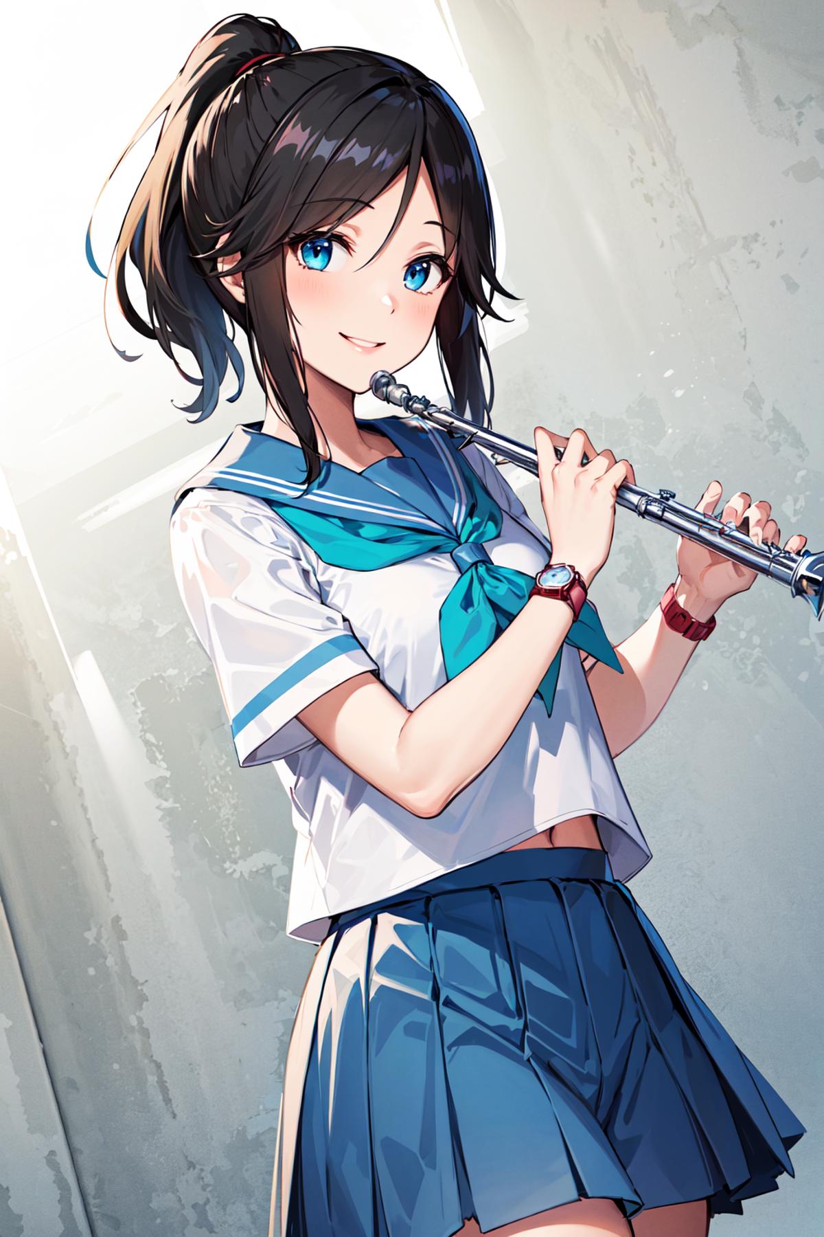 Nakagawa Natsuki 中川夏紀 / Hibike! Euphonium - v1, Stable Diffusion LoRA