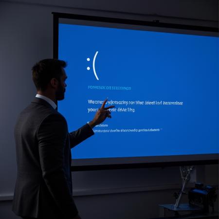 Blue Screen of Death V1