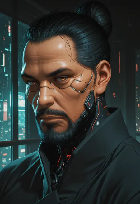 Goro from Cyberpunk 2077 [IllustriousXL]