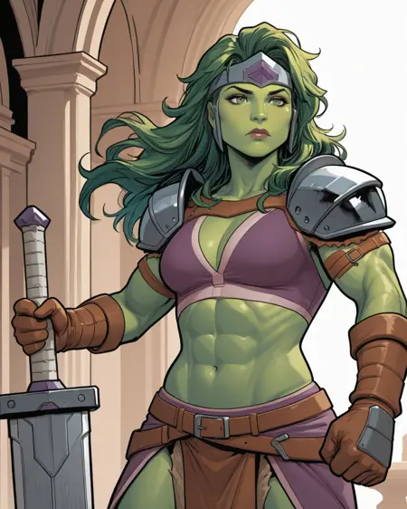 She- Hulk - Imperial War Costume - Marvel Comics (Illustrious)