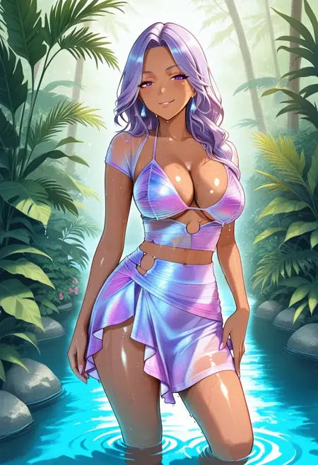 2 Piece Skirt Set Illu