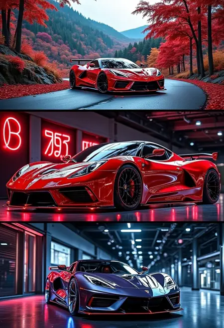 DL_Supercar Scene Adaptation_Diverse Scene Generation