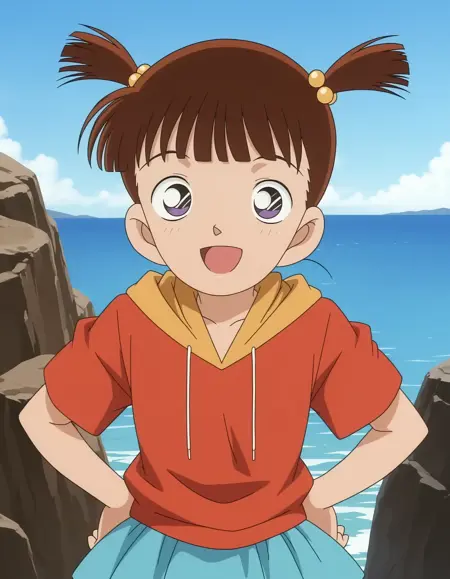 Suzu Mikami 三上鈴 / Detective Conan 名探偵コナン Episode61&62 - Illustrious