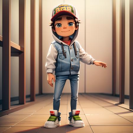 Jake do Subway Surfers em um novo jogo 