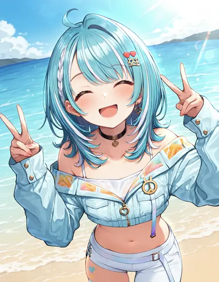 [Illustrious] Shiranami Ramune 白波らむね / Vtuber