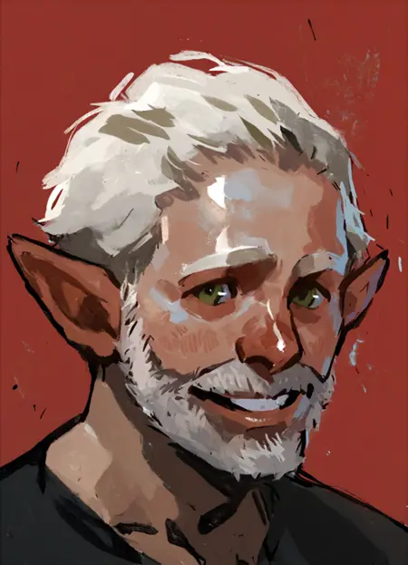 Disco Elysium Portrait Style