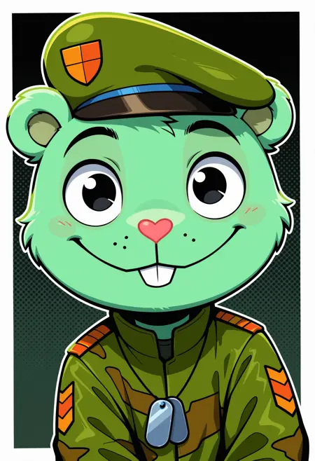 Flippy (Fliqpy includes) | Happy Tree Friends [NOOBAI] by Mlaofmd