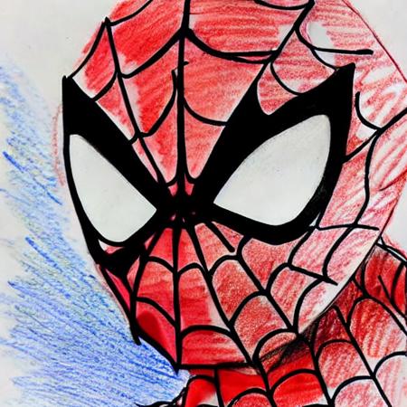 spiderman animepencilconcept style