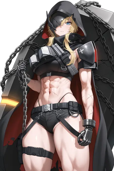 Grave (NIKKE) SDXL LoRA [Illustrious] | 2 Outfits