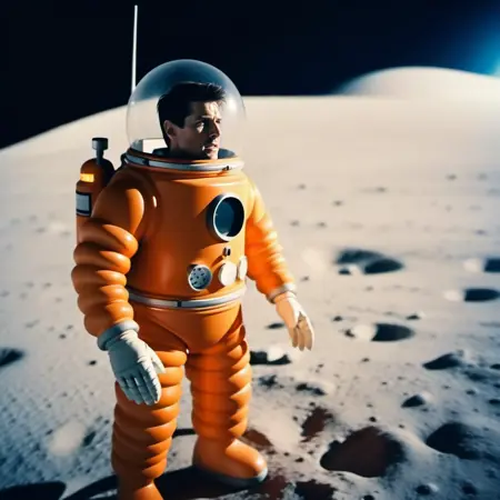 Tintin spacesuit - SDXL