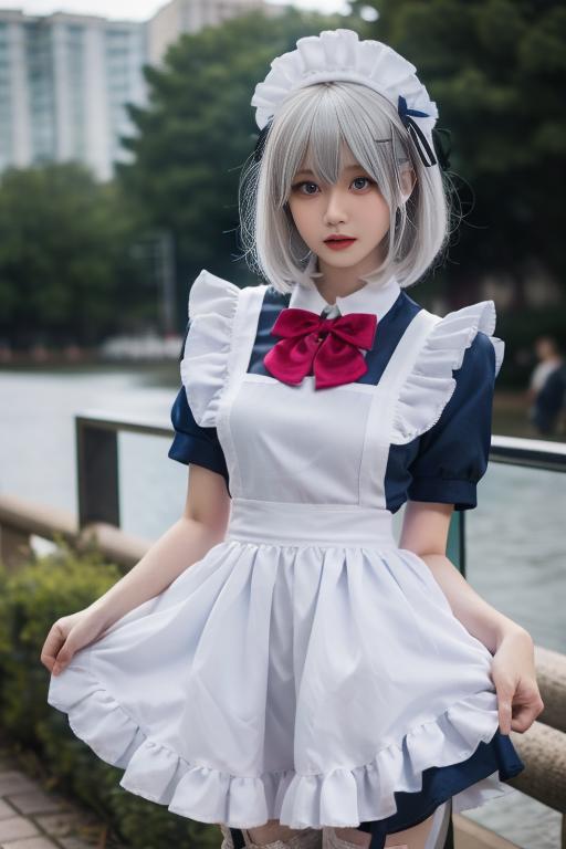 鸢一折纸 女仆装 tobiichi origami maid image by Thxx