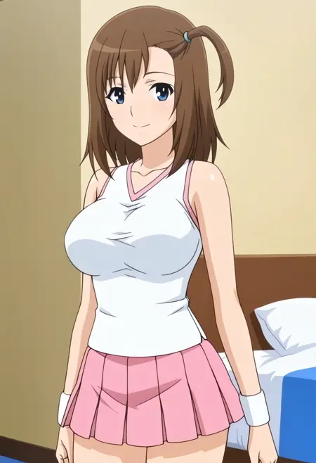 Momoka Nakayama / 中山百華 (Joshikousei no Koshitsuki / 女子高生の腰つき) anime style