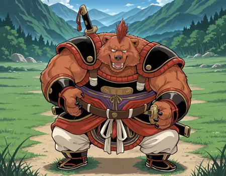 Bear Thief - Dragon Ball ( Illustrious )