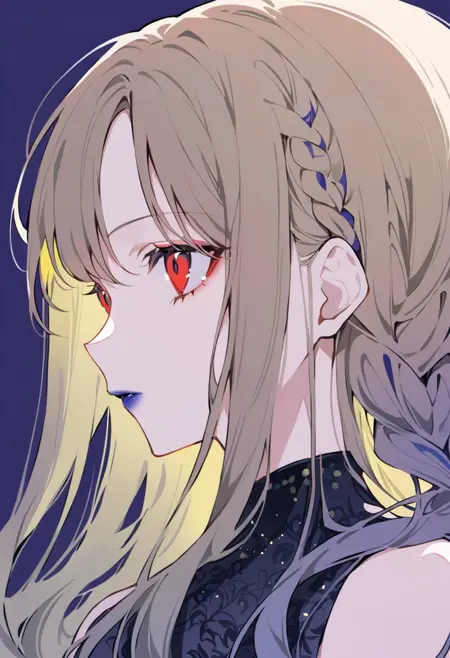 口紅リップ　Anime Lipstick - SDXL 1.0