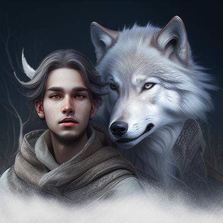 young guy and wolf
<lora:Mermaids:1>