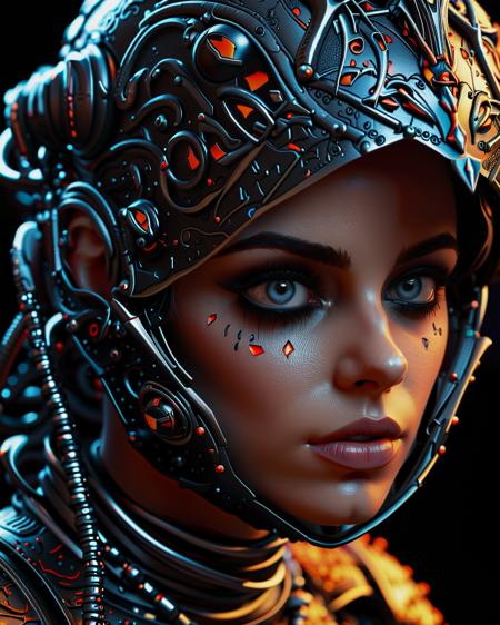 ((((masterpiece)), photographic)), professional detailed portrait, ultra high detail, sharp, insanely detailed, 




The dark creature stares at the camera, in the style of liquid metal, vray tracing, raw character, 32k uhd, schlieren photography, conceptual portraiture, wet - on - wet blending






<lora:AetherPunkAIv2:0.9>, <lora:WowifierXL-V2:0.8>, <lora:orangeblack:1.2>, <lora:ReaLora:0.7>, <lora:RMSDXL_Enhance:2>, <lora:RMSDXL_Photo:0.8>, <lora:psychedelicai-SDXL-V2-000008:1>, <lora:EnvyBetterHiresFixXL01:0:hr=1>, <lora:MJ52_XL:0.6>, <lora:add-detail-xl:1.5>, <lora:DetailedEyes_V3:1.2>, <lora:PerfectEyesXL:1.0>,




