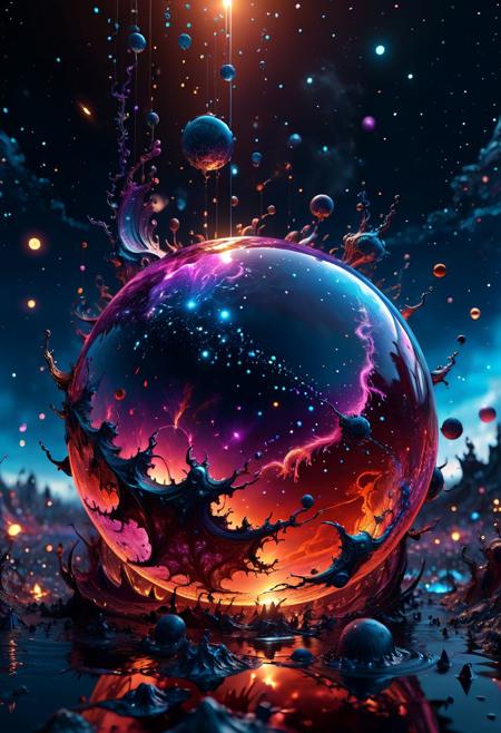best quality,high resolution,realistic,extremely detailed,8k,crisp,vibrant detailed macro image masterpiece,glowing floating  insane dream particles artistic hyperdetailed immersive elemental fantasy,huge realistic,detailed busy scene inspired by busy celestial sky