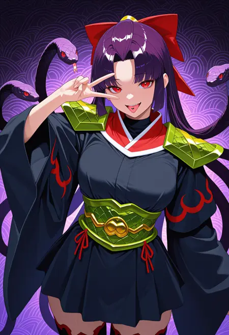 Shikoku | Mato Seihei no Slave | [NoobAI-XL EPS v1.1]