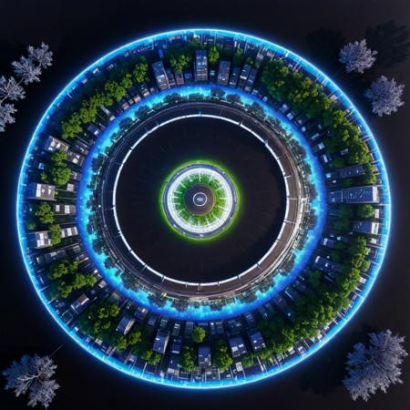 (designed by Shigenori Soejima:0.8) and (Shotaro Ishinomori:1.3) , anime key visual, spring space with Elm, concept art, Aerial View of a ("The Product of Luxury":1.3) , it is very Pretty and Strange, Snowing, equirectangular 360, Dark, Cubism, Gel lighting, Circular polarizer, Saturated, quantum wavetracing, intricate, trending on artstation, Concept Art World