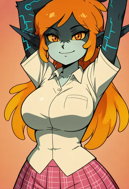 Midna: Twili College Cutie (The Legend Of Zelda: Twilight Princess) [Illustrious]
